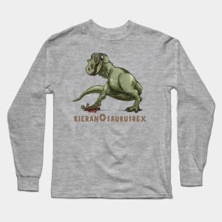 Kieran0saurusrex Zombie Stomp Long Sleeve T-Shirt